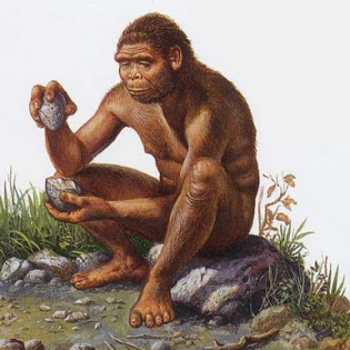 Homo Habilus, two million years ago